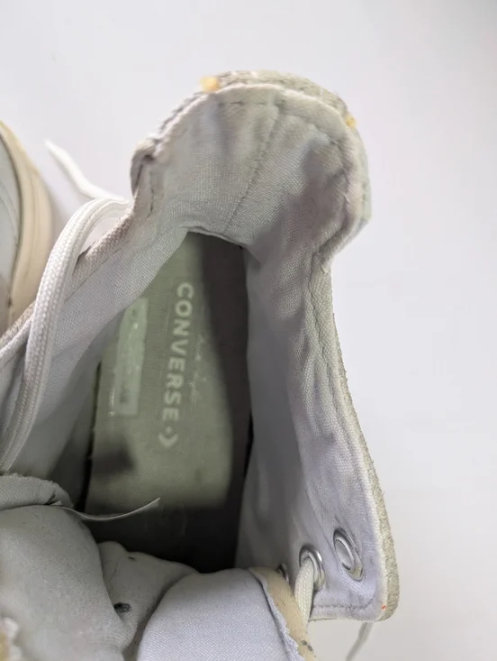 Converse Chuck 70 Plus High Top Wmns 7.5 Mixed Material Canvas Suede Streetwear - Picture 8 of 10